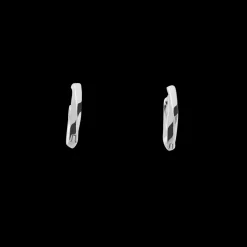 Boucles d'oreilles Créoles Femme ENTASIS Acier Argenté
