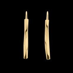 Boucles d'oreilles Pendantes Femme ENTASIS Acier Doré