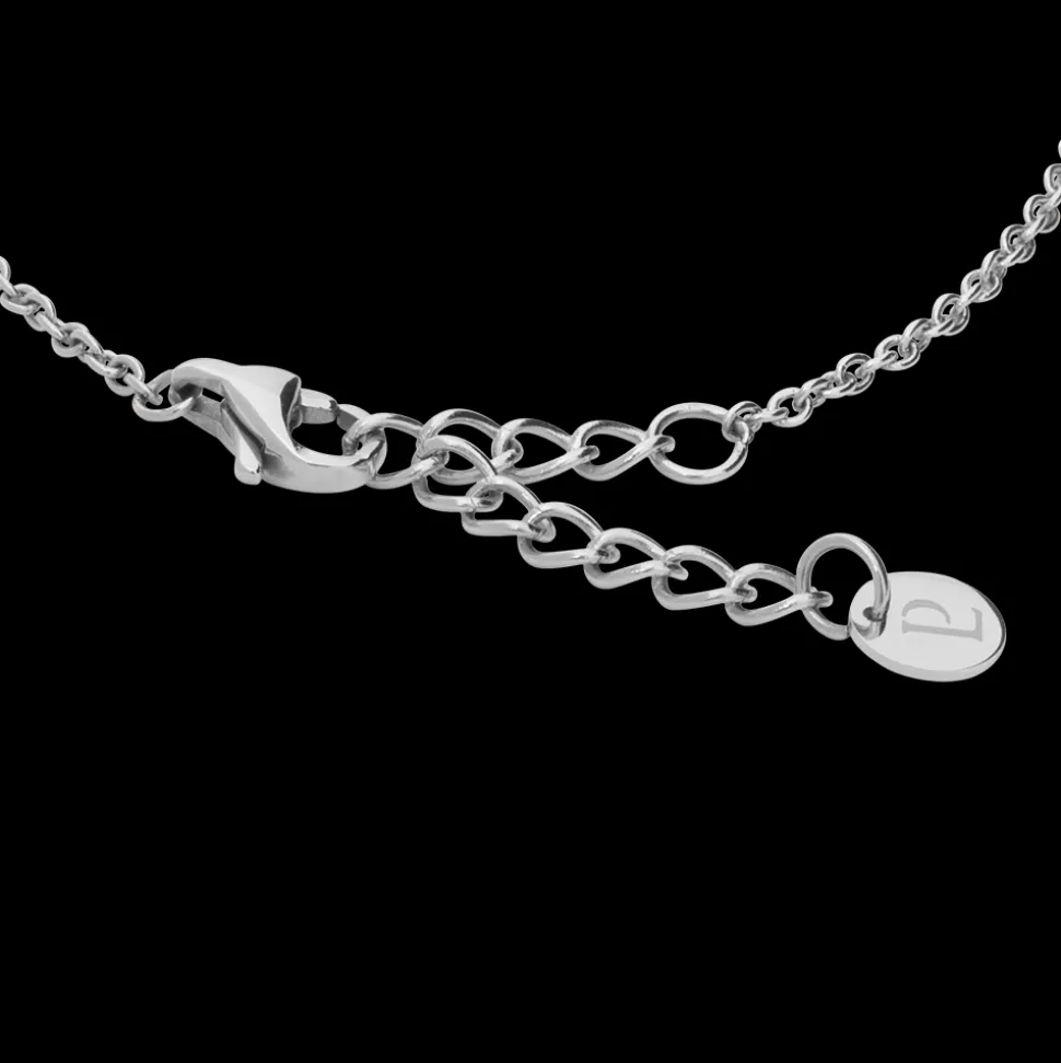 Bracelet Chaîne Femme ENTASIS Acier Argenté