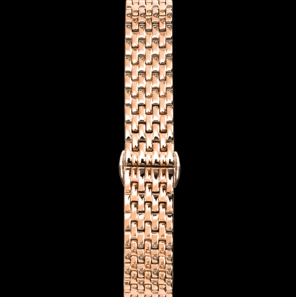 Bracelet Femme Acier Doré-rose 12 MM