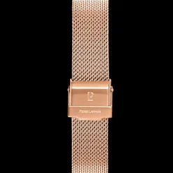 Bracelet Femme Acier milanais Doré-rose 16 MM