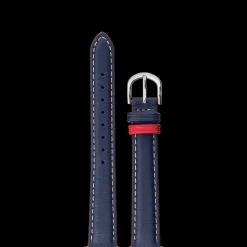 Bracelet Femme Cuir Bleu 14 MM