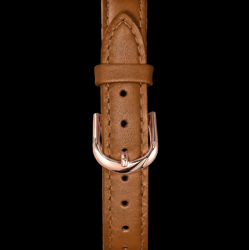 Bracelet Femme Cuir Brun 14 MM