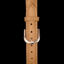 Bracelet Femme Cuir Camel 12 MM