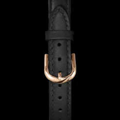 Bracelet Femme Cuir Noir 14 MM