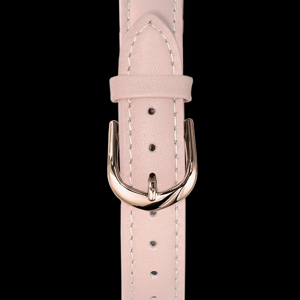 Bracelet Femme Cuir Rose 16 MM
