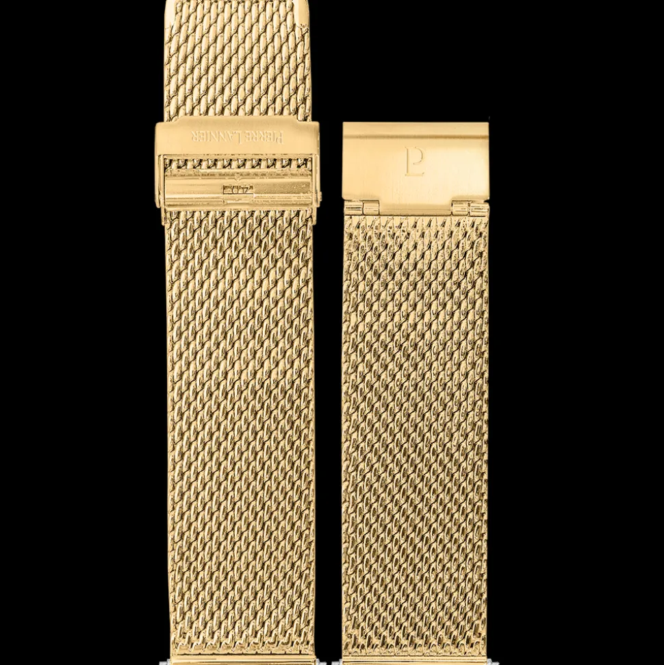 Bracelet Homme Acier milanais Doré 24 MM