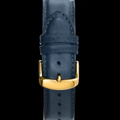 Bracelet Homme Cuir Bleu 22 MM