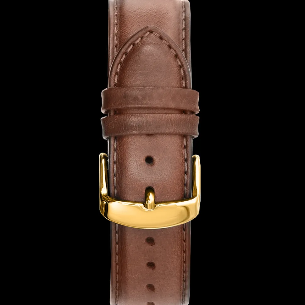 Bracelet Homme Cuir Brun 22 MM