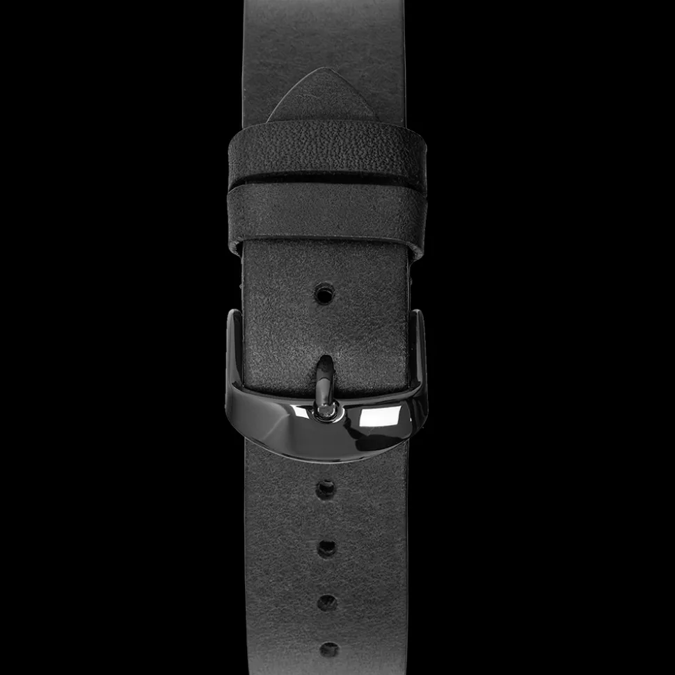 Bracelet Homme Cuir Noir 20 MM