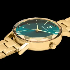 Coffret Femme MULTIPLES Cadran Vert Bracelet Cuir  Vert