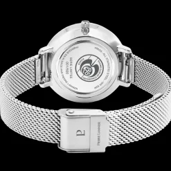 Coffret Femme RCS Cadran Blanc Bracelet Cuir Brun