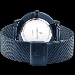 Coffret Homme ESSENTIAL Cadran Bleu Bracelet Cuir Bleu