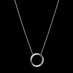 Collier Chaîne Femme ENTASIS Acier Argenté