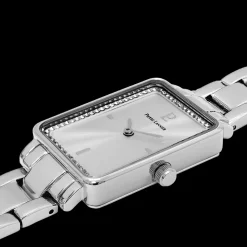 Montre Femme ARIANE Cadran Argenté Bracelet Acier Argenté