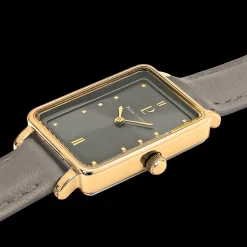 Montre Femme ARIANE Cadran Gris Bracelet Cuir  Gris