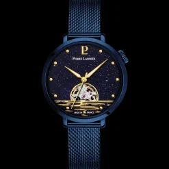 Montre Femme AUSTRALE Bleu Cadran Bleu Bracelet Acier milanais Bleu 14 MM