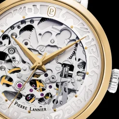 Montre Femme AUTOMATIC Argenté Cadran Argenté Bracelet Acier Bicolore 14 MM