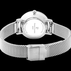 Montre Femme CHOUQUETTE Argenté Cadran Vert Bracelet Acier milanais Argenté 12 MM