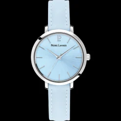 Montre Femme CHOUQUETTE Cadran Bleu Bracelet Cuir Bleu