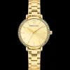 Montre Femme CHOUQUETTE Cadran Doré Bracelet Acier Doré