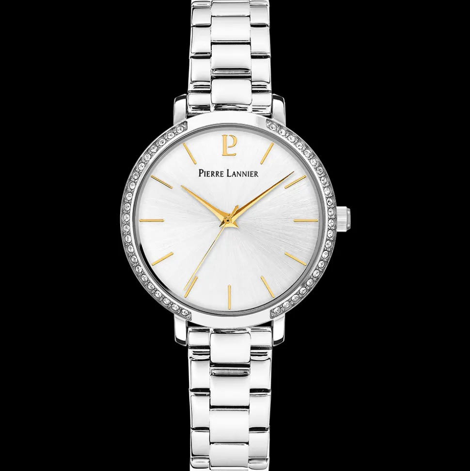 Montre Femme CHOUQUETTE Cadran Argenté Bracelet Acier Argenté