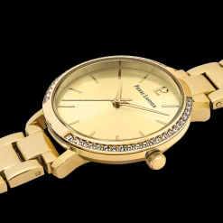 Montre Femme CHOUQUETTE Cadran Doré Bracelet Acier Doré