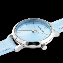 Montre Femme CHOUQUETTE Cadran Bleu Bracelet Cuir Bleu