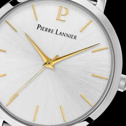 Montre Femme CHOUQUETTE Cadran Argenté Bracelet Acier milanais Argenté