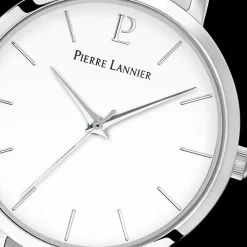 Montre Femme CHOUQUETTE Cadran Blanc Bracelet Cuir Blanc