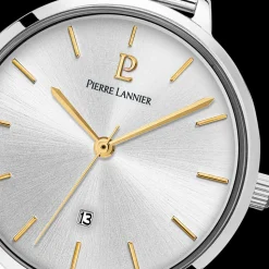 Montre Femme ECHO Cadran Argenté Bracelet Acier Milanais Argenté