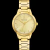 Montre Femme GALIERA Cadran Doré Bracelet Acier  Doré