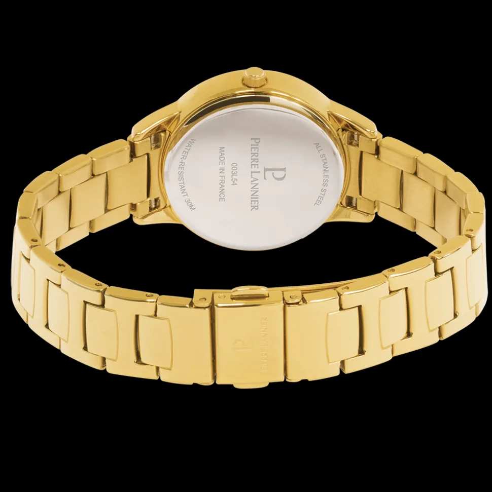 Montre Femme GALIERA Cadran Doré Bracelet Acier Doré