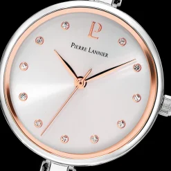 Montre Femme LEIA Cadran Argenté Bracelet Acier Argenté