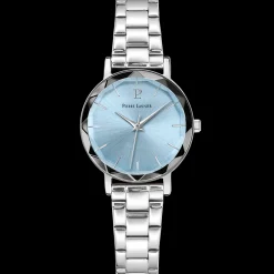 Montre Femme MULTIPLES Cadran Bleu Bracelet Acier Argenté