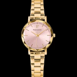 Montre Femme MULTIPLES Cadran Rose Bracelet Acier  Doré