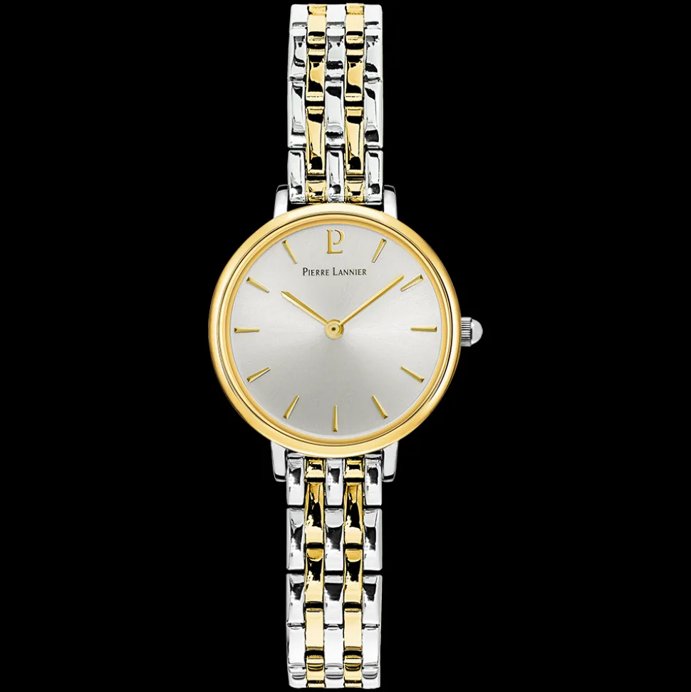 Montre Femme NOVA Cadran Doré Bracelet Acier Bicolore