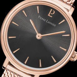Montre Femme NOVA Cadran Gris Bracelet Acier milanais Doré rose