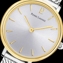 Montre Femme NOVA Cadran Argenté Bracelet Acier Milanais Argenté