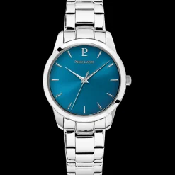 Montre Femme ROXANE Cadran Bleu Bracelet Acier  Argenté