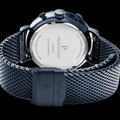 Montre Homme BARON Cadran Bleu Bracelet Acier milanais Bleu