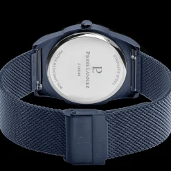 Montre Homme CANDIDE Cadran Bleu Bracelet Acier milanais Bleu