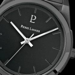 Montre Homme CANDIDE Cadran Noir Bracelet Acier Noir