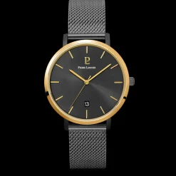 Montre Homme ECHO Cadran Gris Bracelet Acier Milanais Gris
