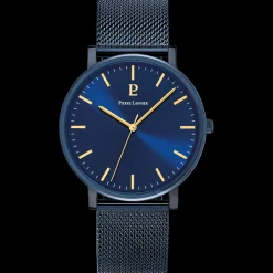 Montre Homme ESSENTIAL Cadran Bleu Bracelet Acier milanais  Bleu