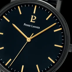 Montre Homme ESSENTIAL Cadran Noir Bracelet Acier  Noir