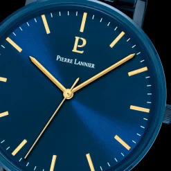 Montre Homme ESSENTIAL Cadran Bleu Bracelet Acier Bleu