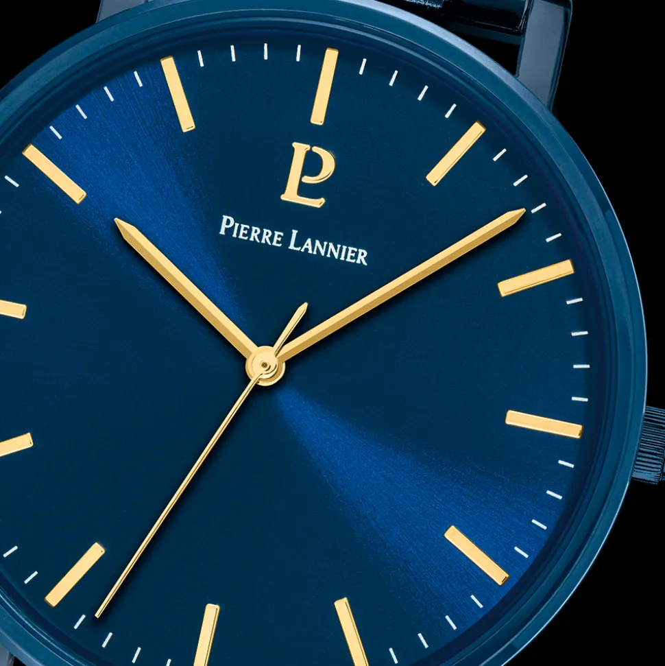 Montre Homme ESSENTIAL Cadran Bleu Bracelet Acier Bleu