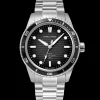 Montre Homme INTI Argenté Cadran Gris Bracelet Acier Argenté 22 MM