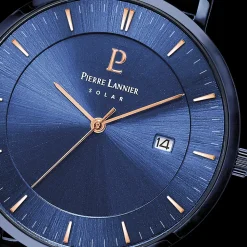 Montre Homme INTI Cadran Bleu Bracelet Acier milanais Bleu